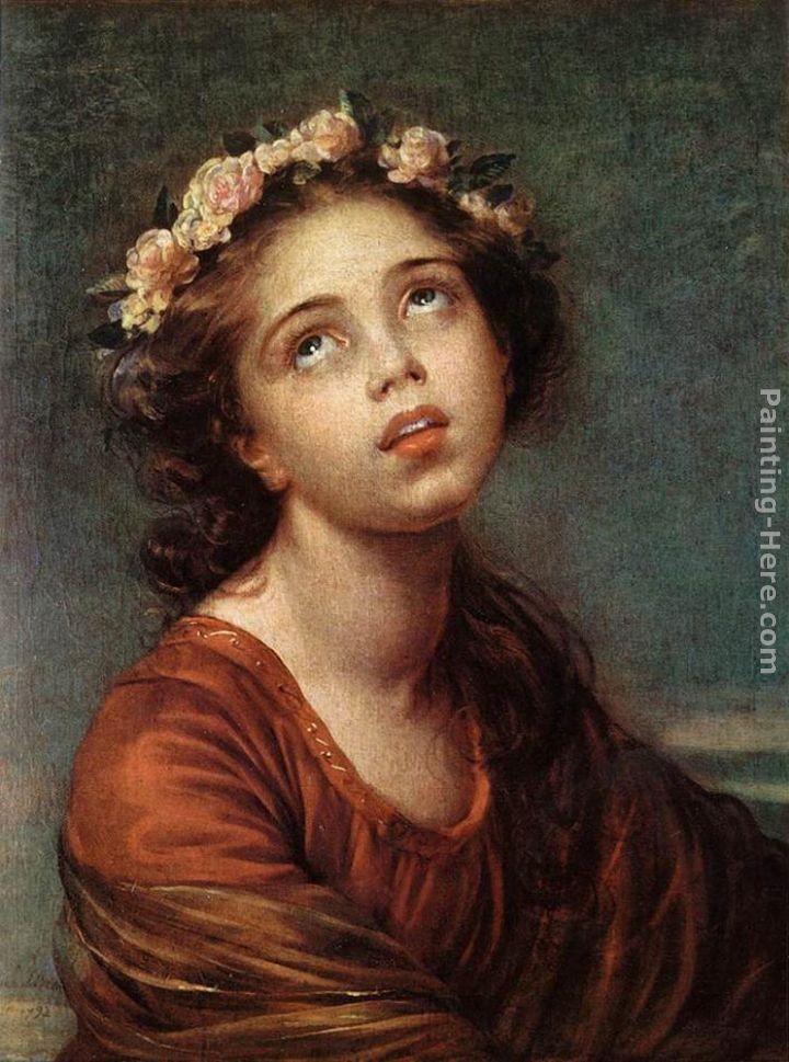 Elisabeth Louise Vigee-Le Brun The Daughter's Portrait